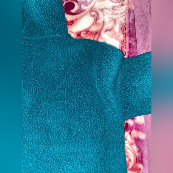 Patagonia Retro Pile Fleece 1/2 half zip Pullover Dark Borealis Green Men Medium - Picture 6 of 7